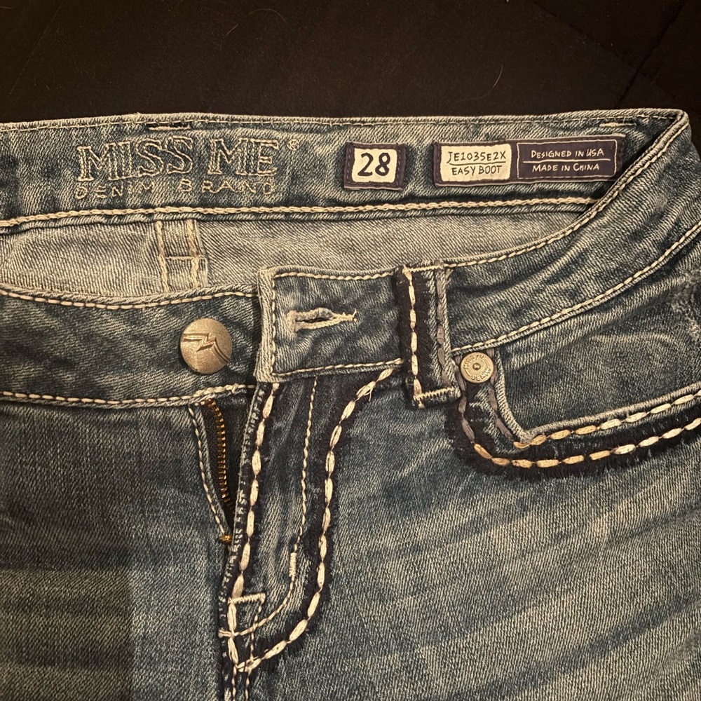 Miss Me Women's 28 Denim Boot Cut Jeans